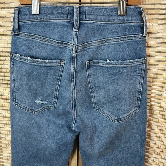 Agolde Sophie High Rise Skinny Jeans Size 25 Scheme Wash Light Blue A108-1045 - Picture 8 of 9